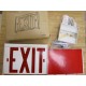 Dual Lite EDRWW-MPU Emergency Exit Sign