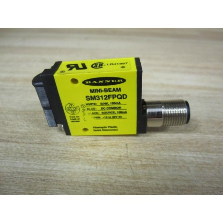 Banner SM312FPQD Sensor 26837 - New No Box