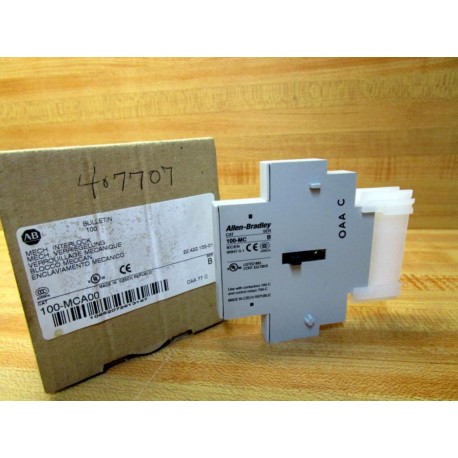 Allen Bradley 100-MCA00 Mech. Interlock 100MCA00