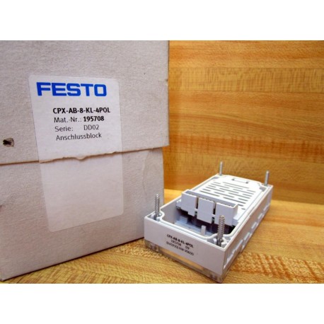 Festo CPX-AB-8-KL-4POL Manifold Block CPXAB8KL4POL