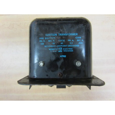 Webster 312-7AB75 Ignition Transformer 3127AB75 - New No Box