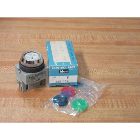 Idec ABS110N Izuni Push Button Red, Green, Black
