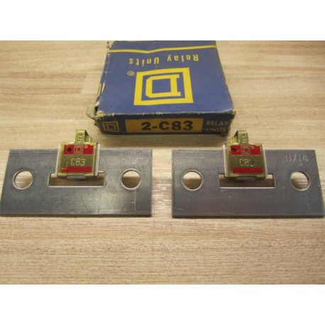 Square D C83 Overload Relay Heater (Pack of 2)