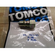 Tomco TK1-11 Plug (Pack of 5)