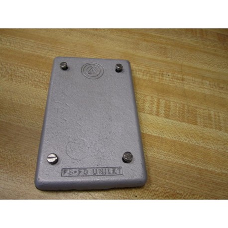 Appleton FSK-1B-C Malleable Iron FS Cover FSK1BC - New No Box