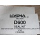 Losma D600 Seal Kit MCS KGR 600