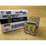 Square D 8501-KPD12P14-V53 Relay 8501KPD12P14V53