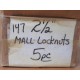 Thomas And Betts 147 2-12" Locknut Mixed Box (Pack of 5)