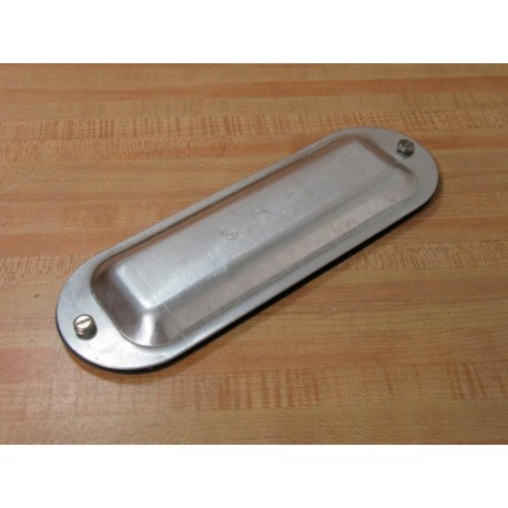 Appleton 53 Aluminum Conduit Body Cover 2" Form 85 - New No Box