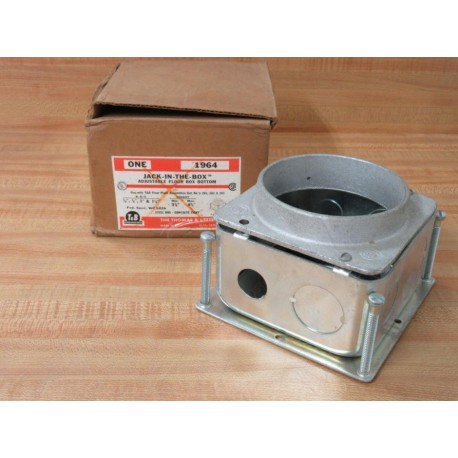 Thomas & Betts 1964 Adjustable Floor Box Bottom