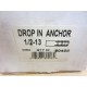 Cully 60406 Drop In Anchor 12-13 (Pack of 50)