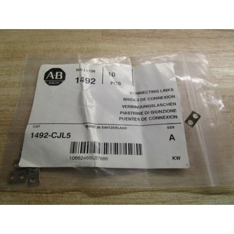 Allen Bradley 1492-CJL5 Center Jumper Link (Pack of 10)