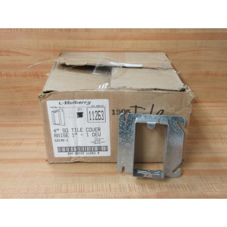 Mulberry 11263 4" Square Tile Cover (Pack of 19)