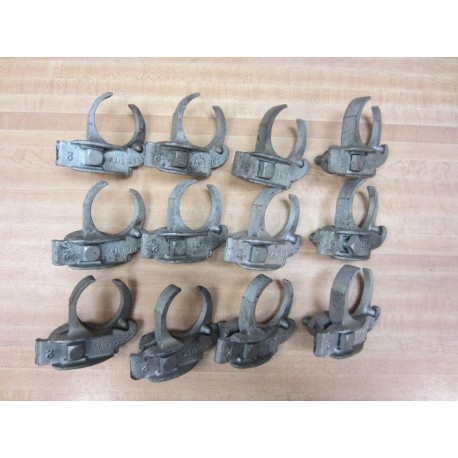 Steel City EC-2 Pipe Clamps EC2 (Pack of 12) - New No Box