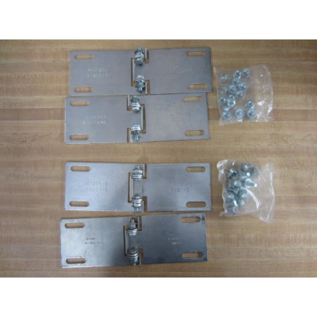 Cooper 9A-1034 9A1034 Splice Plate w Nuts & Bolts (Pack of 4) - Used