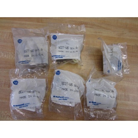 Allen Bradley 802T-W6 Operating Lever 802TW6 Series A (Pack of 6)