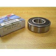 Reliamark 6203 2RS C3 Bearing 62032RSC3 (Pack of 5)