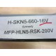 MSC H-SKN5-660-16V Seal Kit MFP-HLN5-RSK-200V