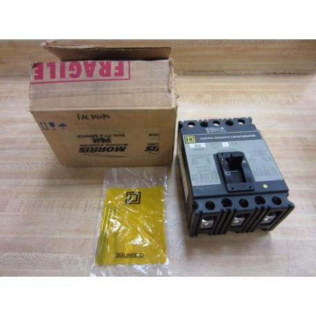 Square D FAL34090 Thermal Magnetic Circuit Breaker 90A - 3 Pole