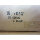 11611 2 Gang Blank FS Cover (Pack of 29) - New No Box