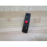 Micro Switch 3MN1 Actuator-Pin Plunger Switch Black Button (Pack of 2) - Used