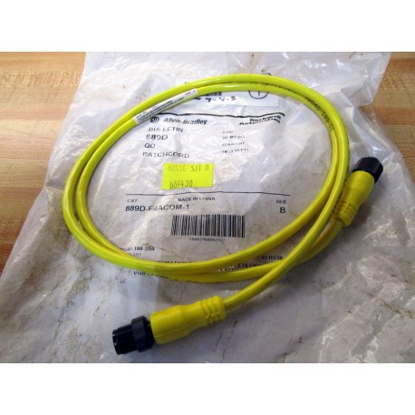 Allen Bradley 889D-F4ACDM-1 Patchcord 889DF4ACDM1