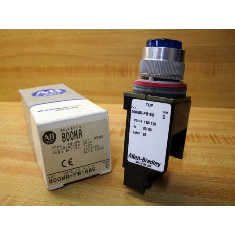 Allen Bradley 800MR-PB16BS Pushbutton Switch 800MRPB16BS