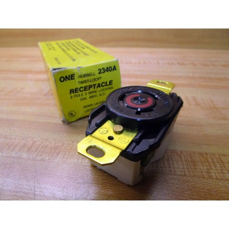 Hubbell HBL2340A Twist-Lock Receptacle