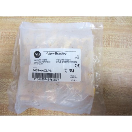 Allen Bradley 1489-AACLPS Protective Covers 1489AACLPS Series A (Pack of 10)