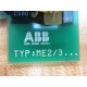 ABB GNT0169211P2 Circuit Board TYP:ME23 - Used