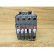 ABB A40-30-01 Non-Reversing Contactor A40-30-01-R37 Cracked Housing - Used