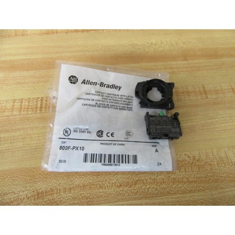 Allen Bradley 800F-PX10 Contact Cartridge W Latch 800FPX10