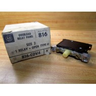 Allen Bradley 816-COV4 Overload Relay Panel  816COV4