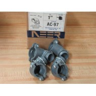 Neer AC-97 1" Die-Cast 90° Angle Connector AC97 (Pack of 4)