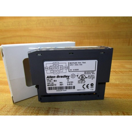 Allen Bradley 1734-IB4 Input Module 1734IB4 Series: C