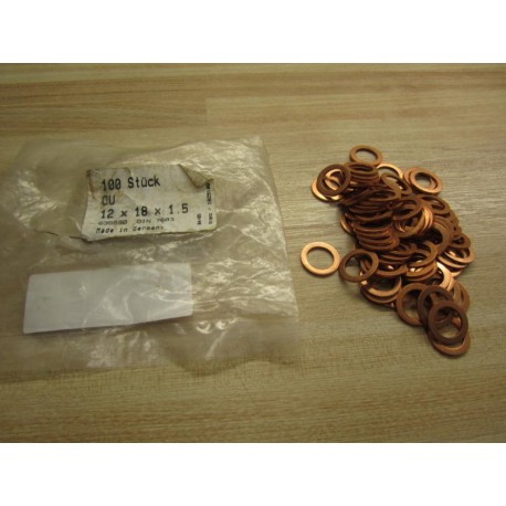 635590 Copper Seal Ring (Pack of 73)