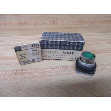Allen Bradley 800T-KD1B4 Pushbutton Switch 800TKD1B4