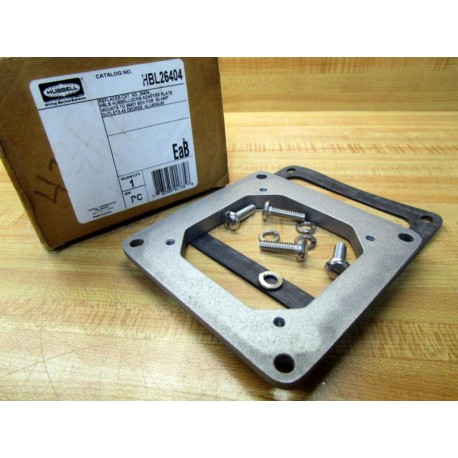 Hubbell HBL26404 Adapter Plate WO Top Cover