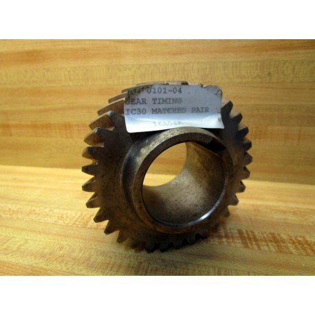 D34-0101-04 Timing Gear  WKW D34010104 Surface Rust - New No Box