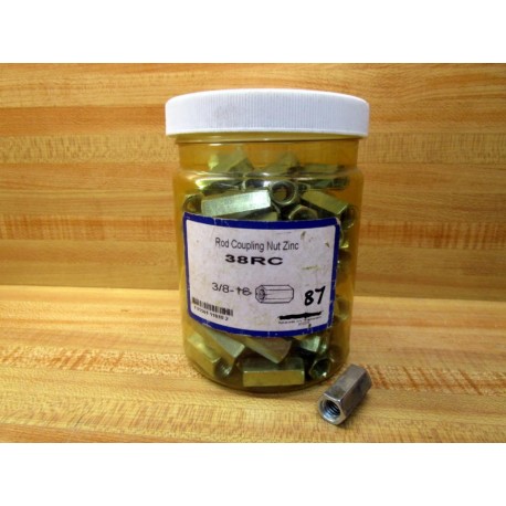 Hubbell 38RC Rod Coupling Nut (Pack of 87)