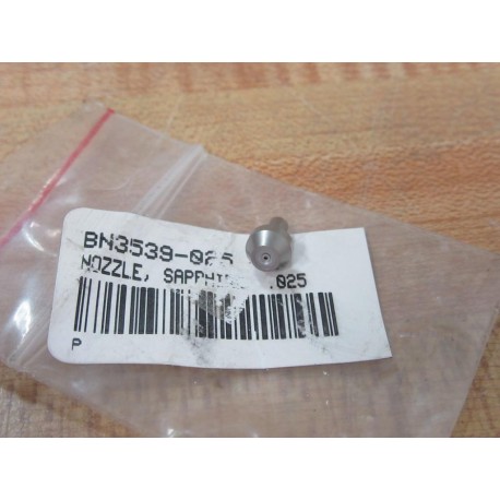 BN3539-025 Sapphire Nozzle Insert BN3539025