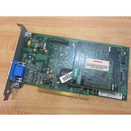 Compaq 007414-001 Video Card PCI 007414001 - Used