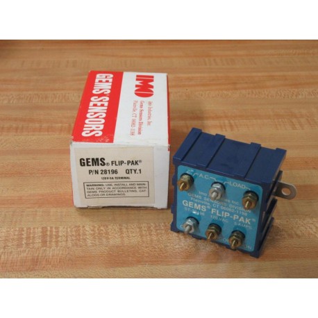 Gems ST-28196 Relay ST28196 WO Varistor