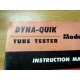 B & K 600 Dyna-Quik Tube Tester - Used