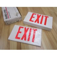 Cooper LPX70RWH Exit Sign Dual Covers