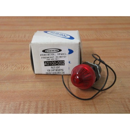 Rees 40100-002 Red Pilot Light 40100002