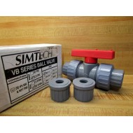 Simtech CPVC 12" Ball Valve CPVC12