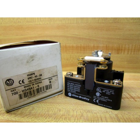 Allen Bradley 700-HG45A1-6 Power Relay 700HG45A16