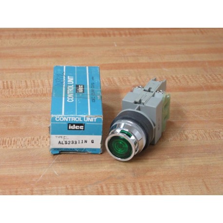 IDEC IZUMI ALS23311N G Momentary Pushbutton ALS23311NG
