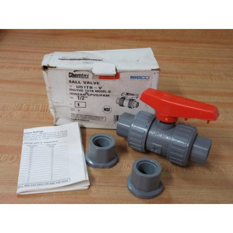 Chemtrol U51TB-V 12" Ball Valve U51TBV